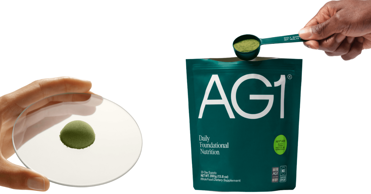 One Scoop a Day to Feel Reborn: Why AG1 Is the Greens Supplement Moms Swear By